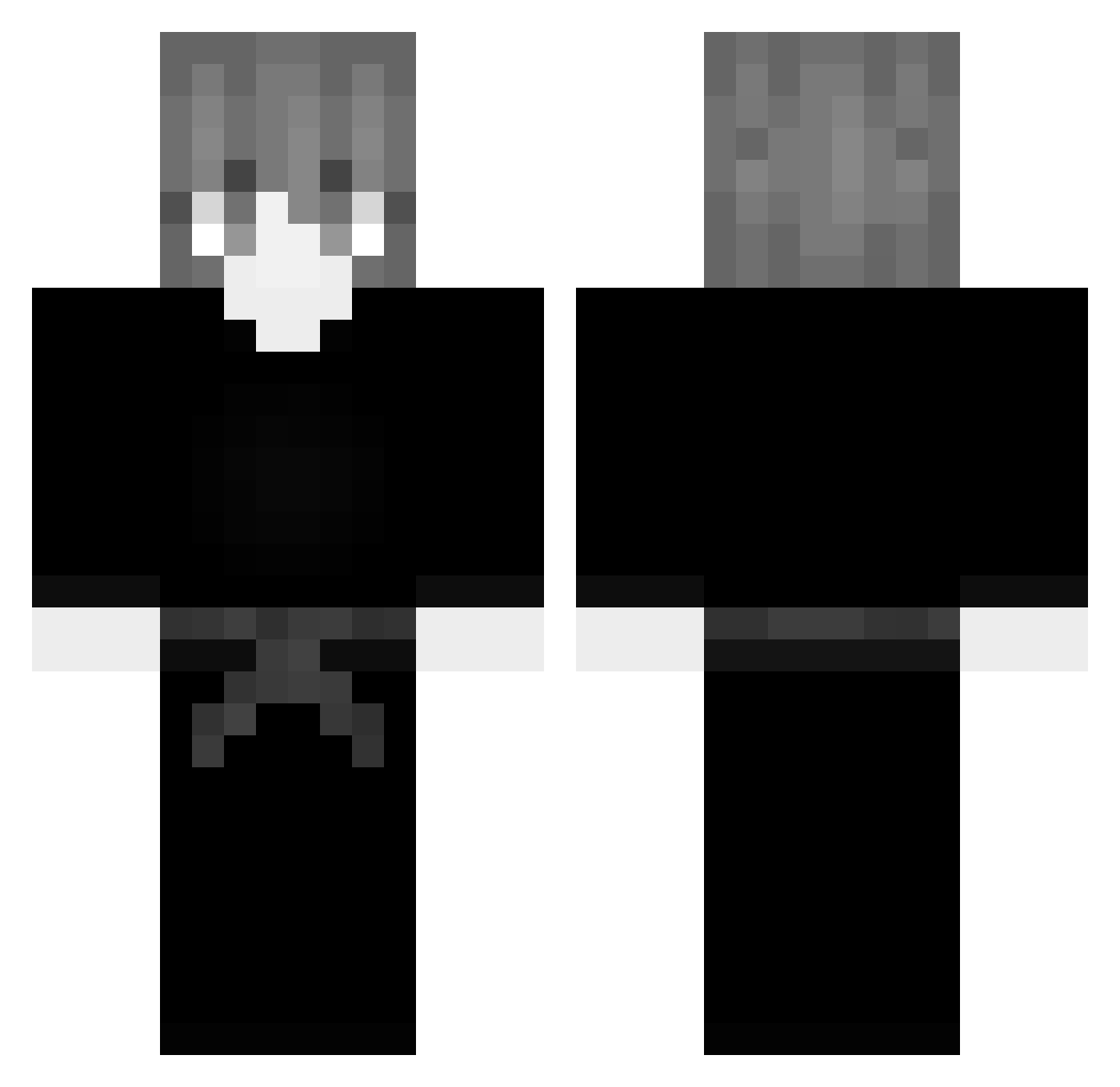 lezard1485 Minecraft skin, front and back view