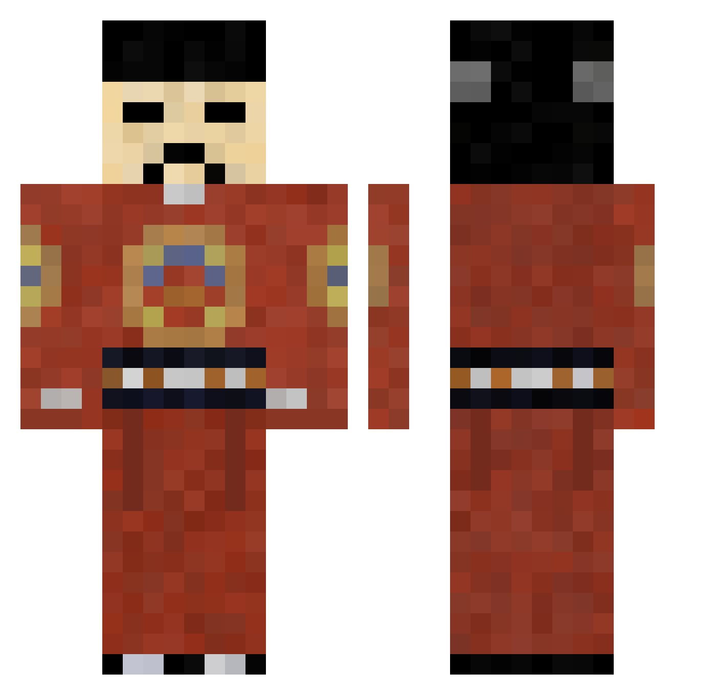 japanischer_tee Minecraft skin, front and back view