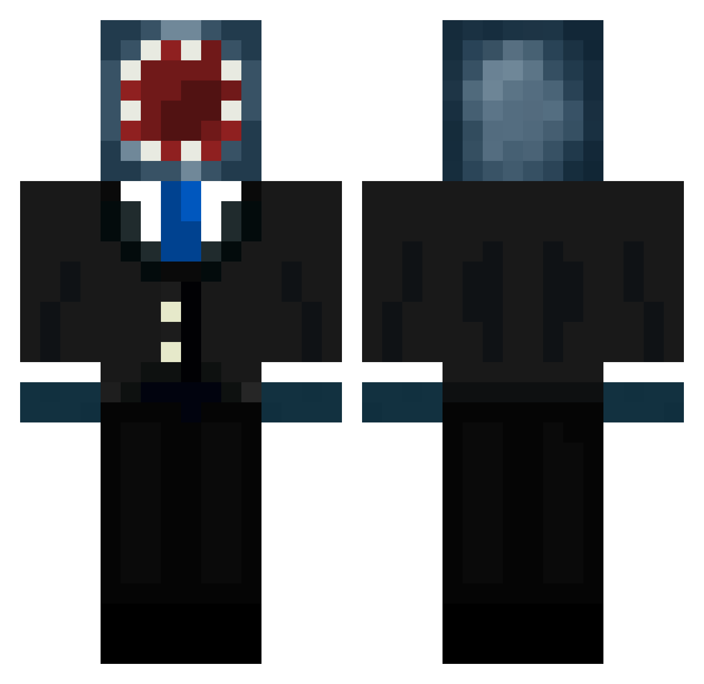 seanlarkin Minecraft skin, front and back view