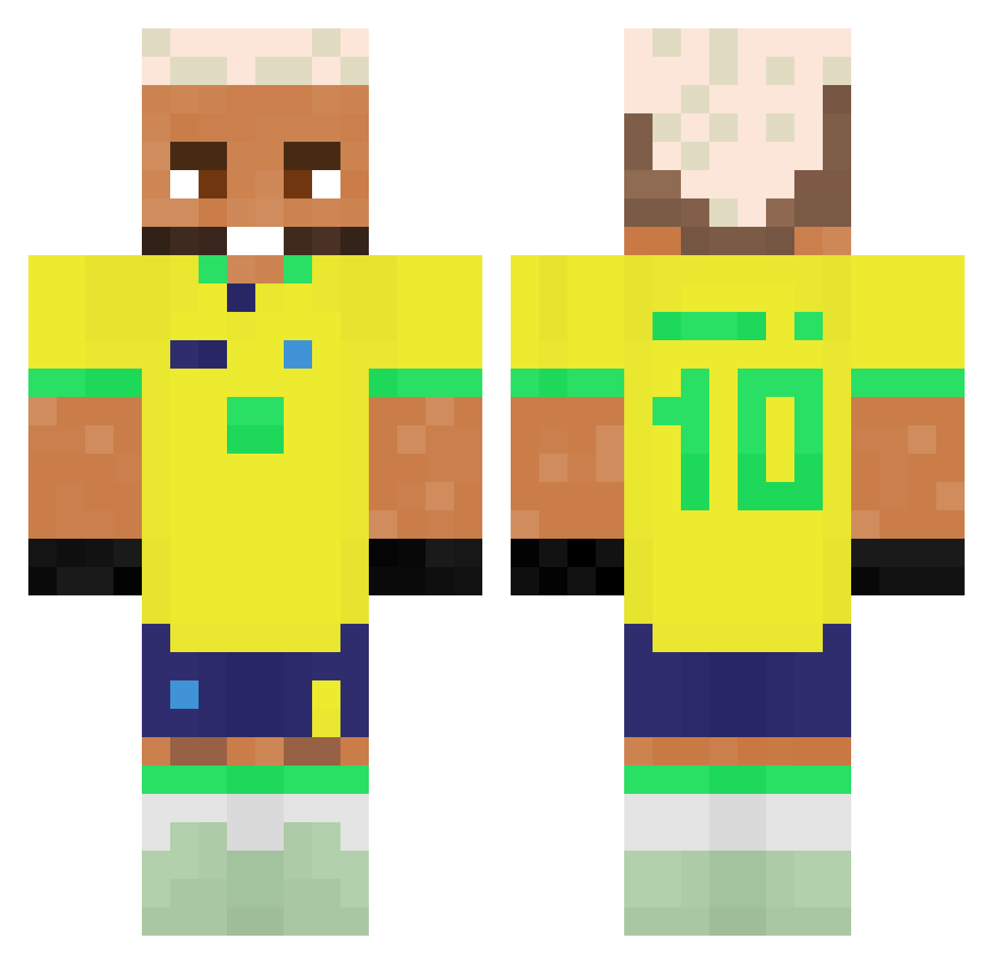 GDC_Pedrow - neymar Minecraft skin