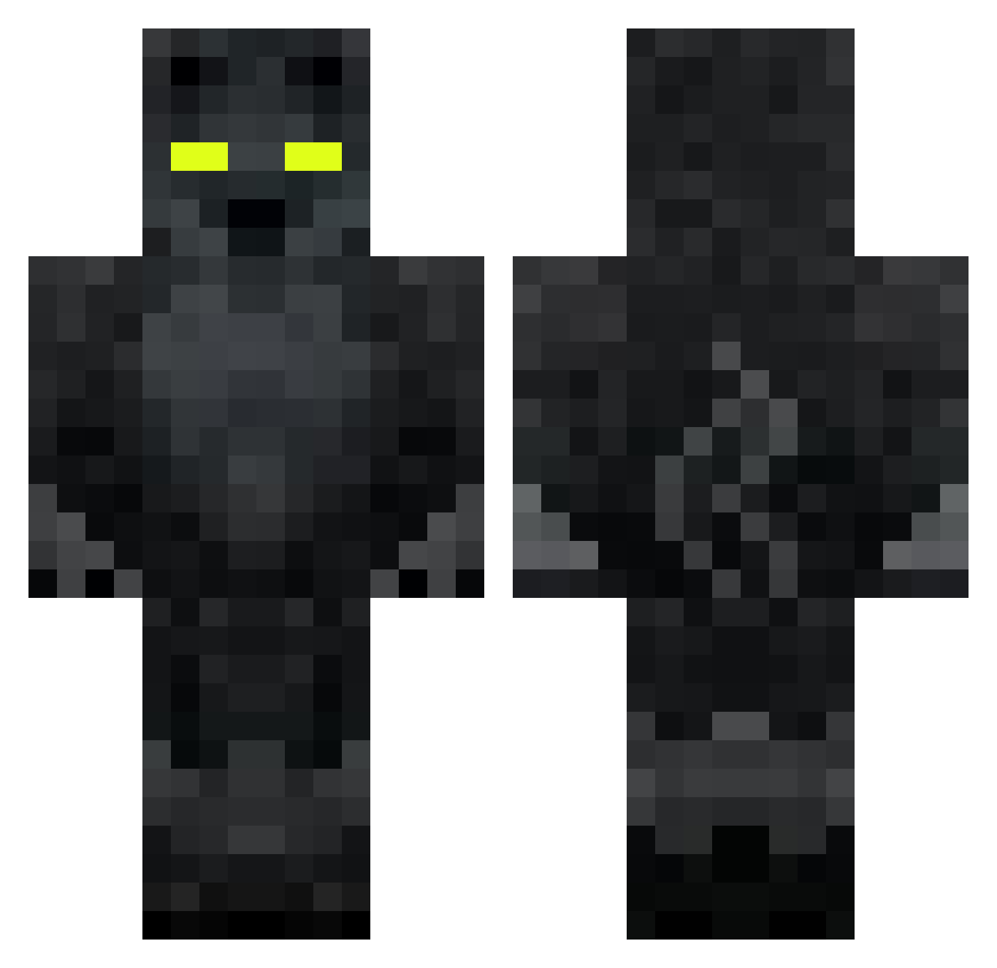 RalphenPolo Minecraft skin, front and back view