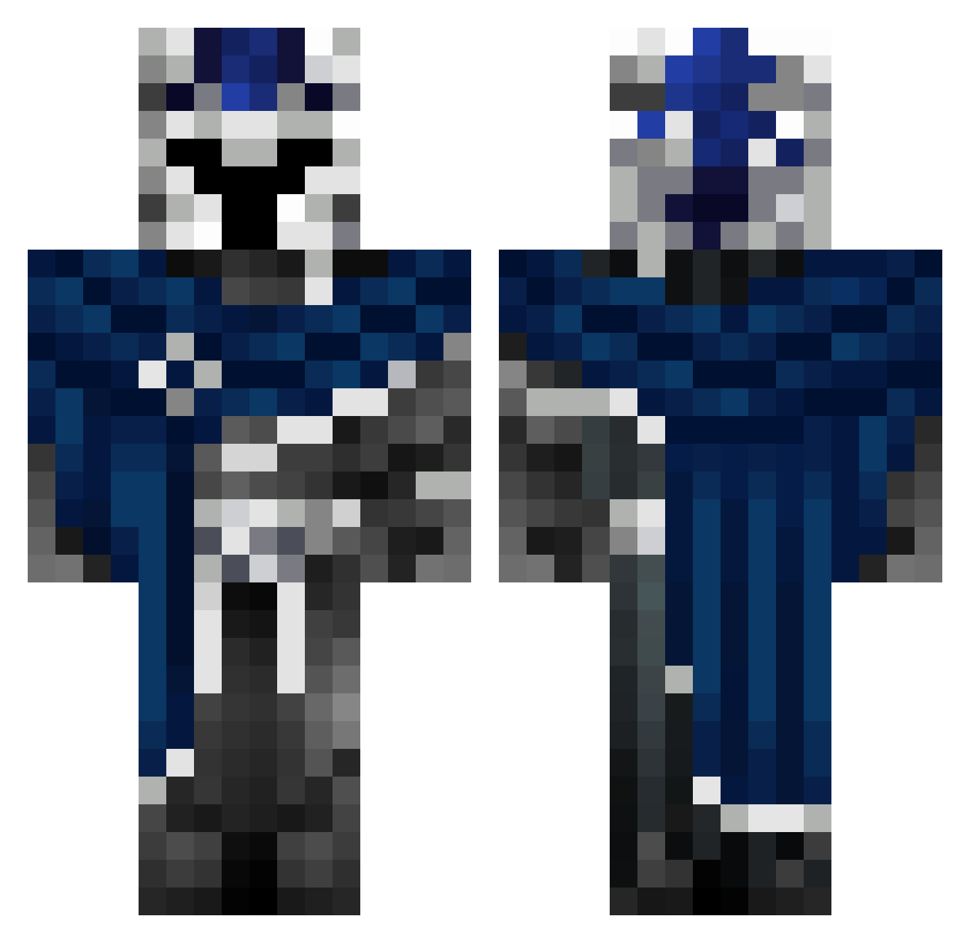 Vyperrr_ Minecraft skin, front and back view