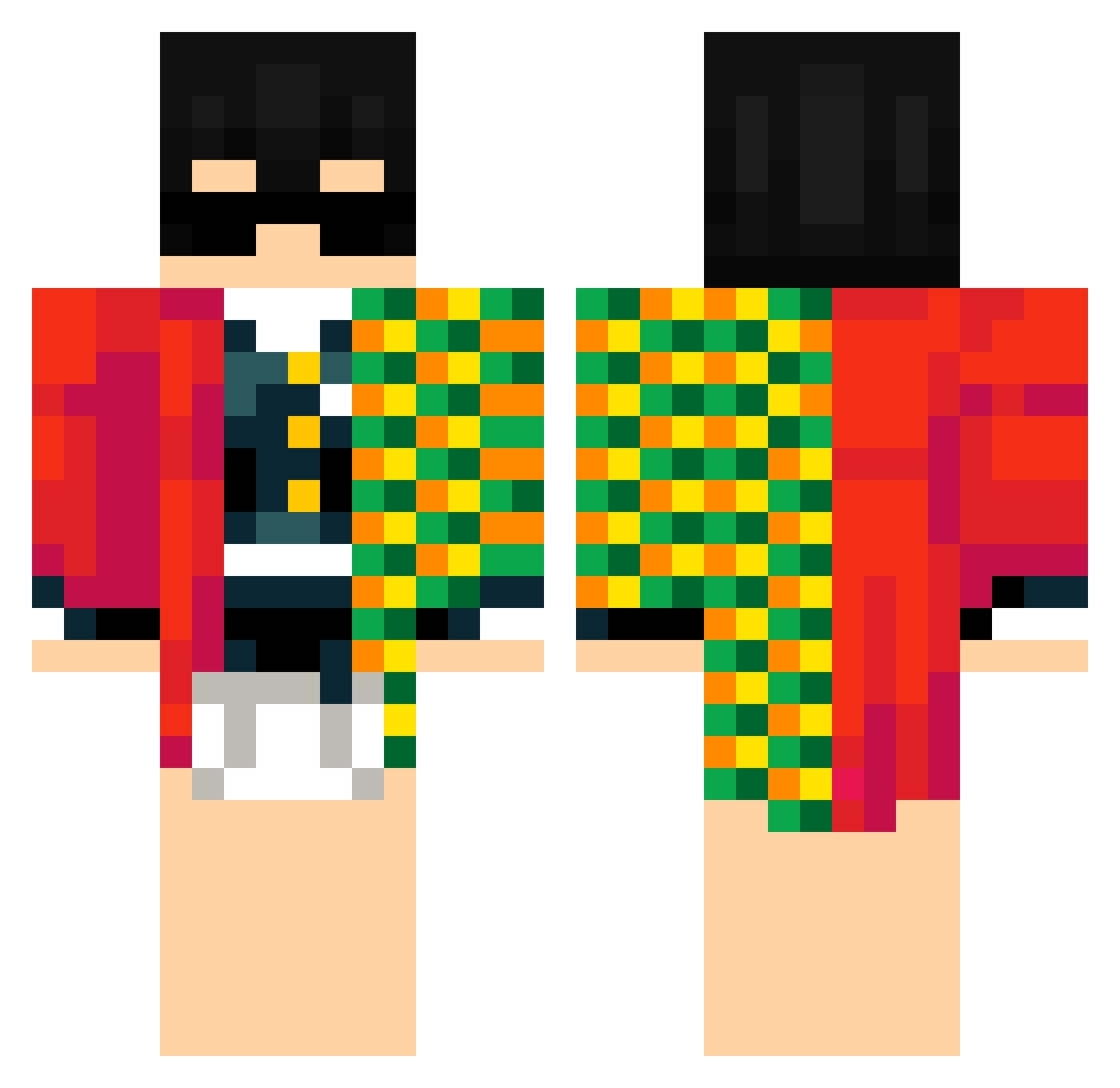 estevao_scalco Minecraft skin, front and back view