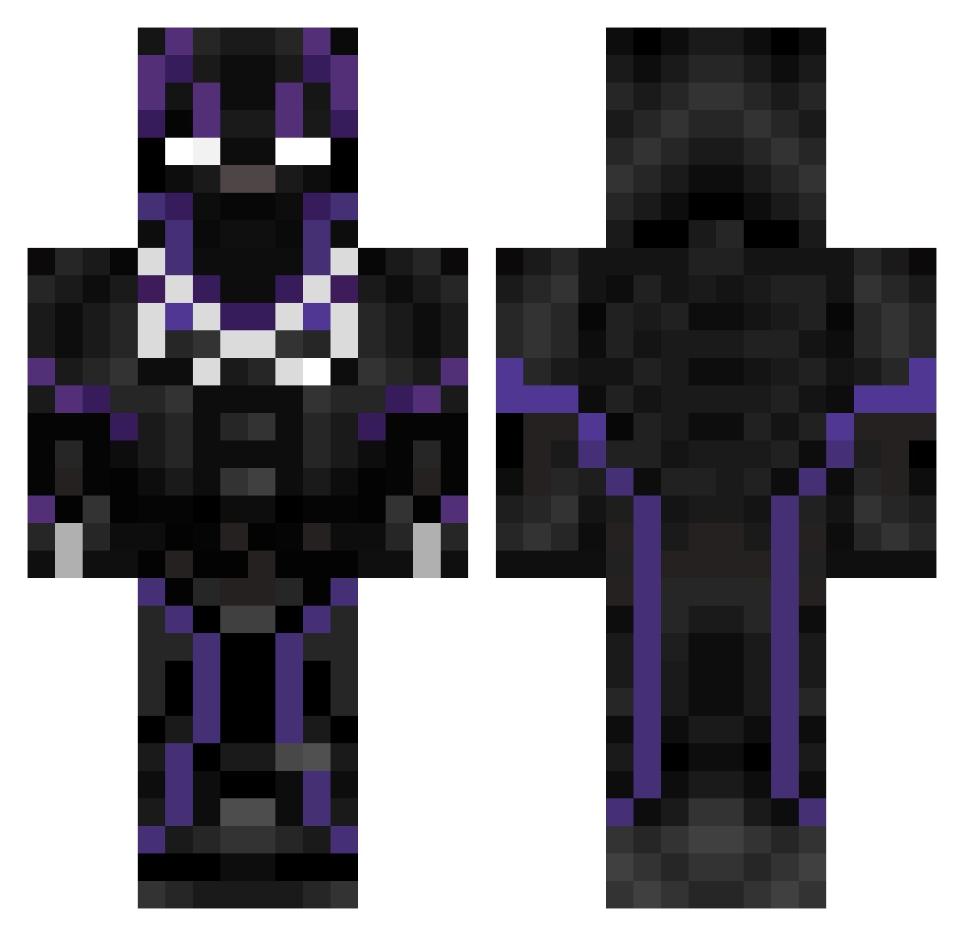Peter_Griffin17 Minecraft skin, front and back view