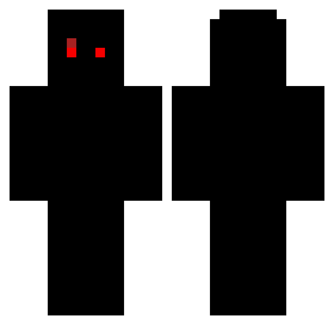 Benni_Pro Minecraft skin, front and back view