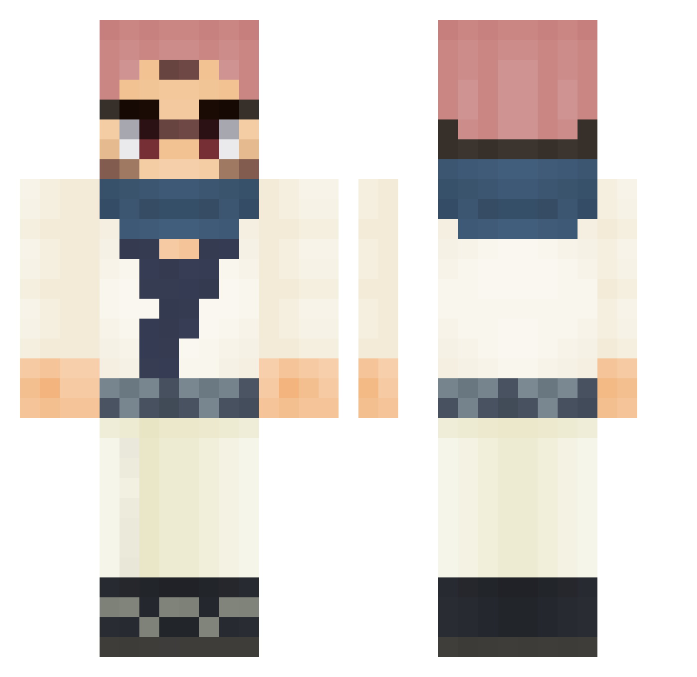 Void_God5759 Minecraft skin, front and back view