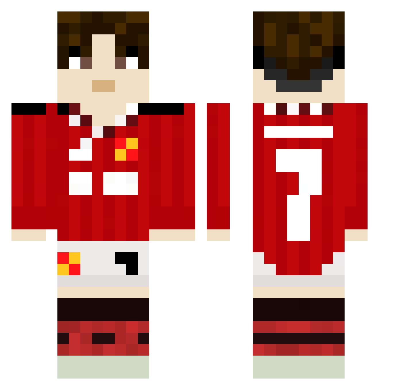 ri0o0o0o00 Minecraft skin, front and back view