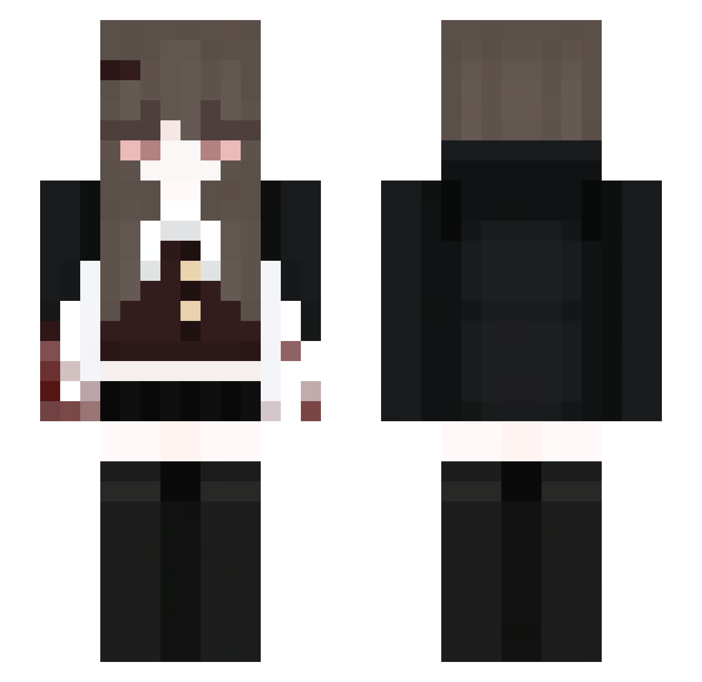 kickflipsupreme Minecraft skin, front and back view