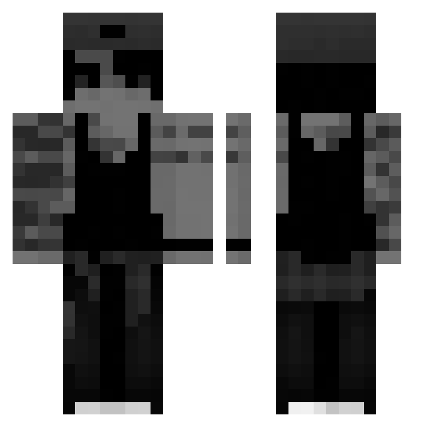 lilkai10 Minecraft skin, front and back view