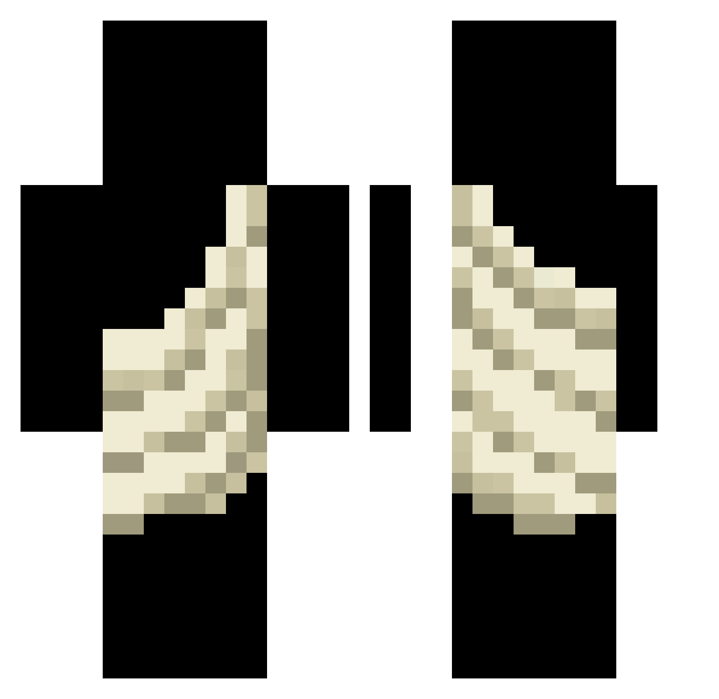 Seimbang130 Minecraft skin, front and back view