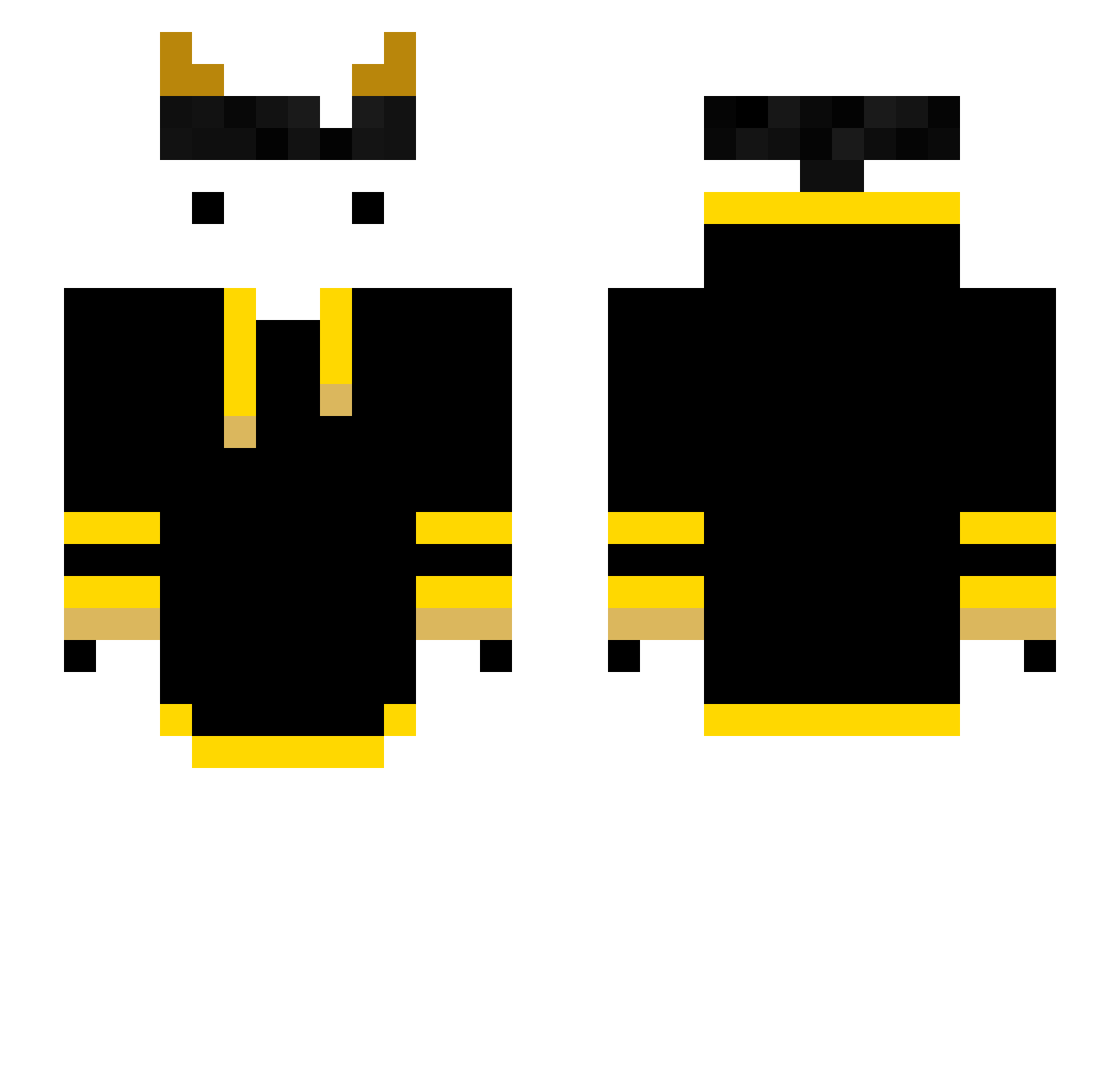 wtf_tomi Minecraft skin, front and back view