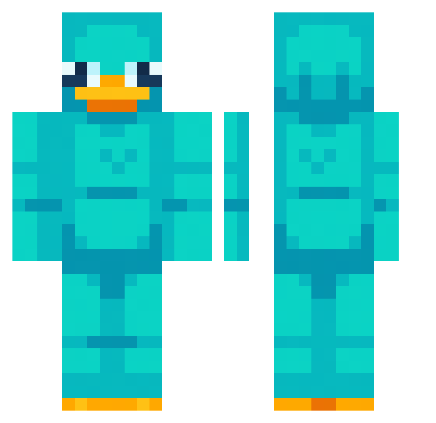 maddos_ Minecraft skin, front and back view
