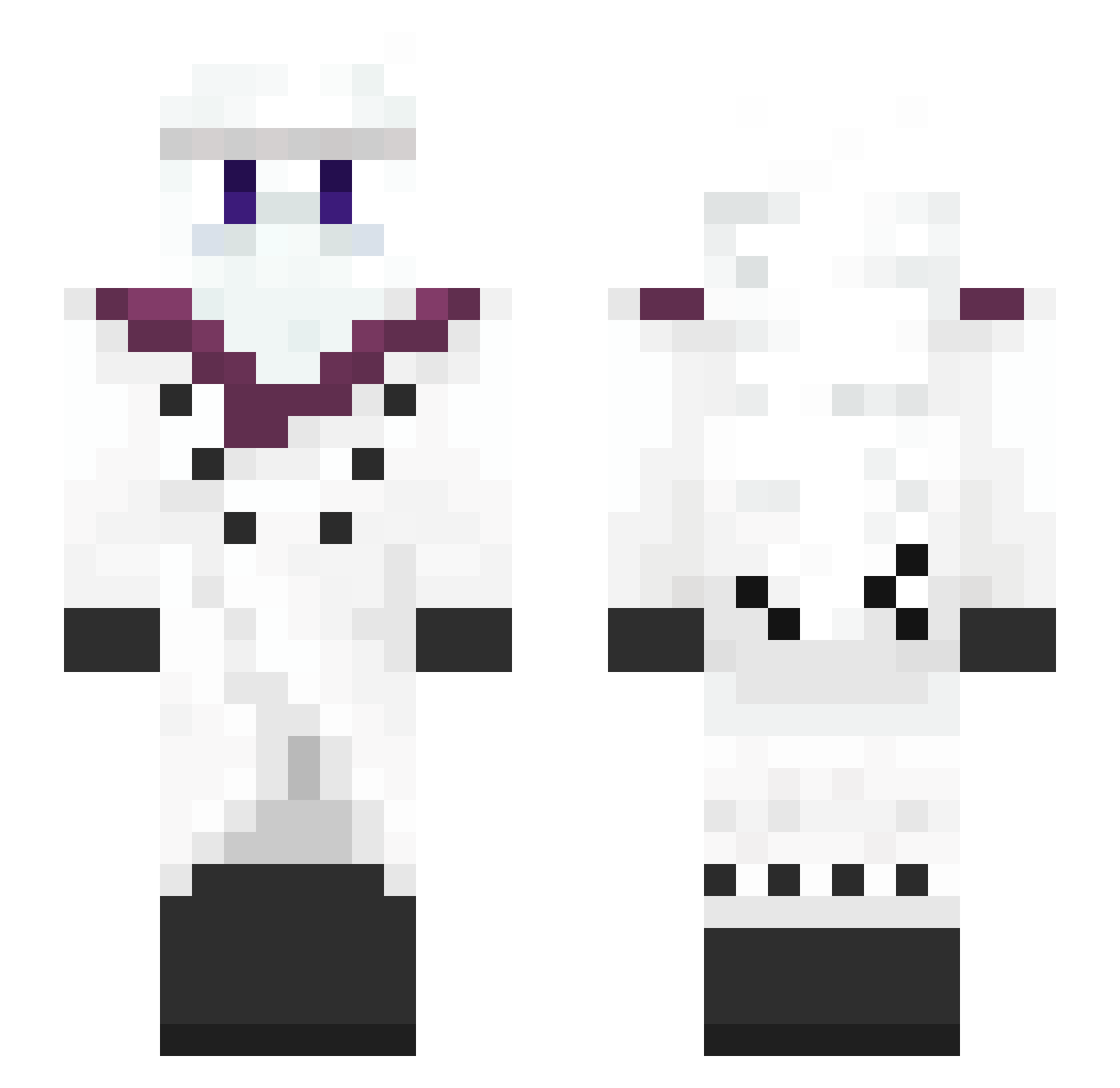 jrwxi Minecraft skin, front and back view