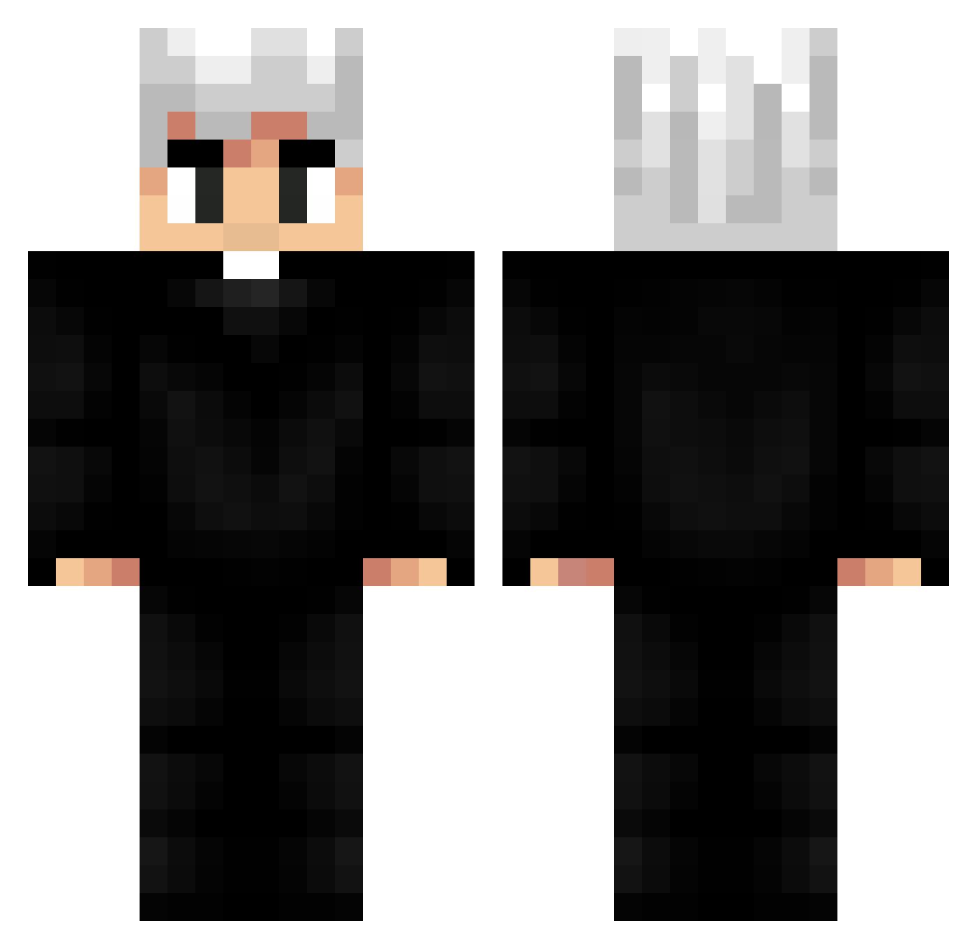 __kbw__ Minecraft skin, front and back view