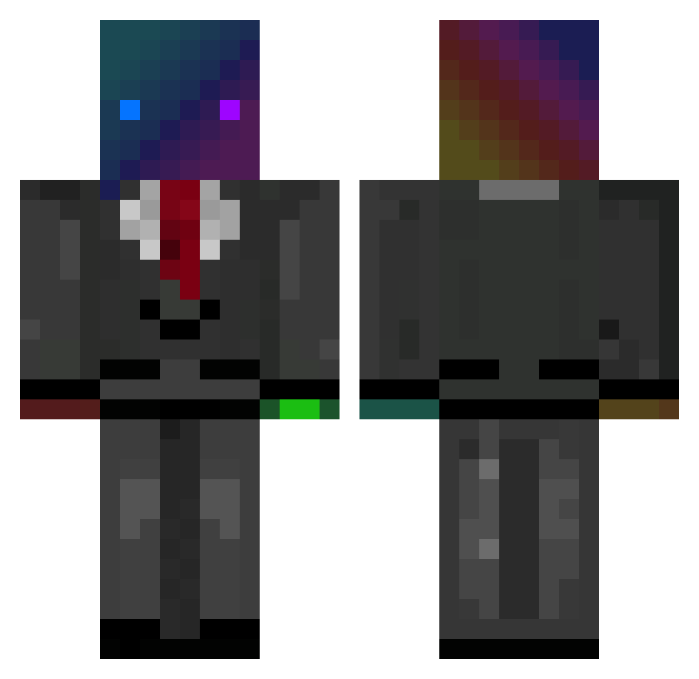 _adrian0_ Minecraft skin, front and back view