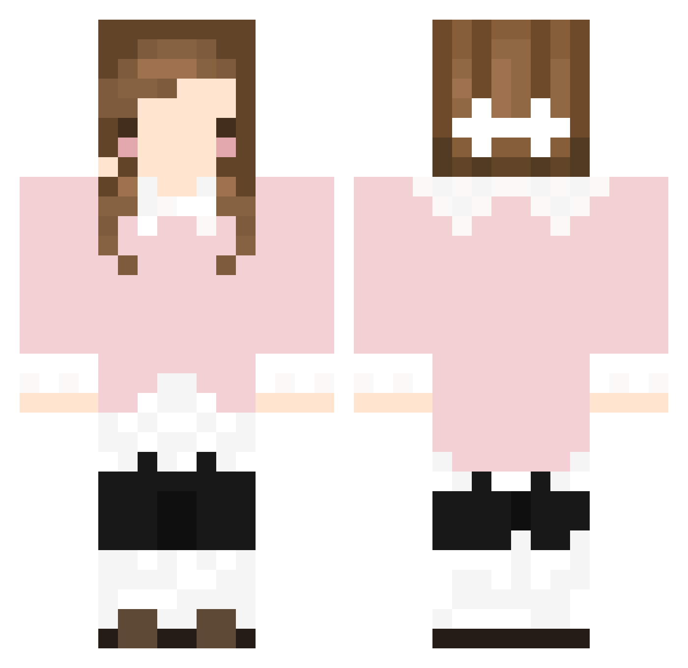 Owen_2019 Minecraft skin, front and back view