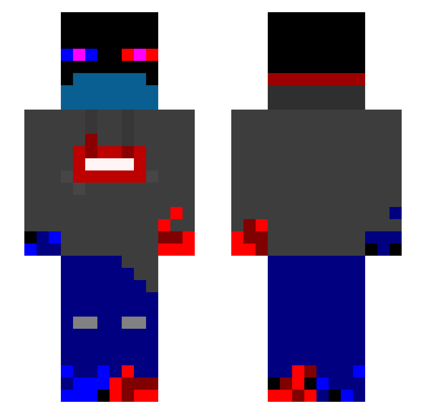 R3FX_512PL Minecraft skin, front and back view