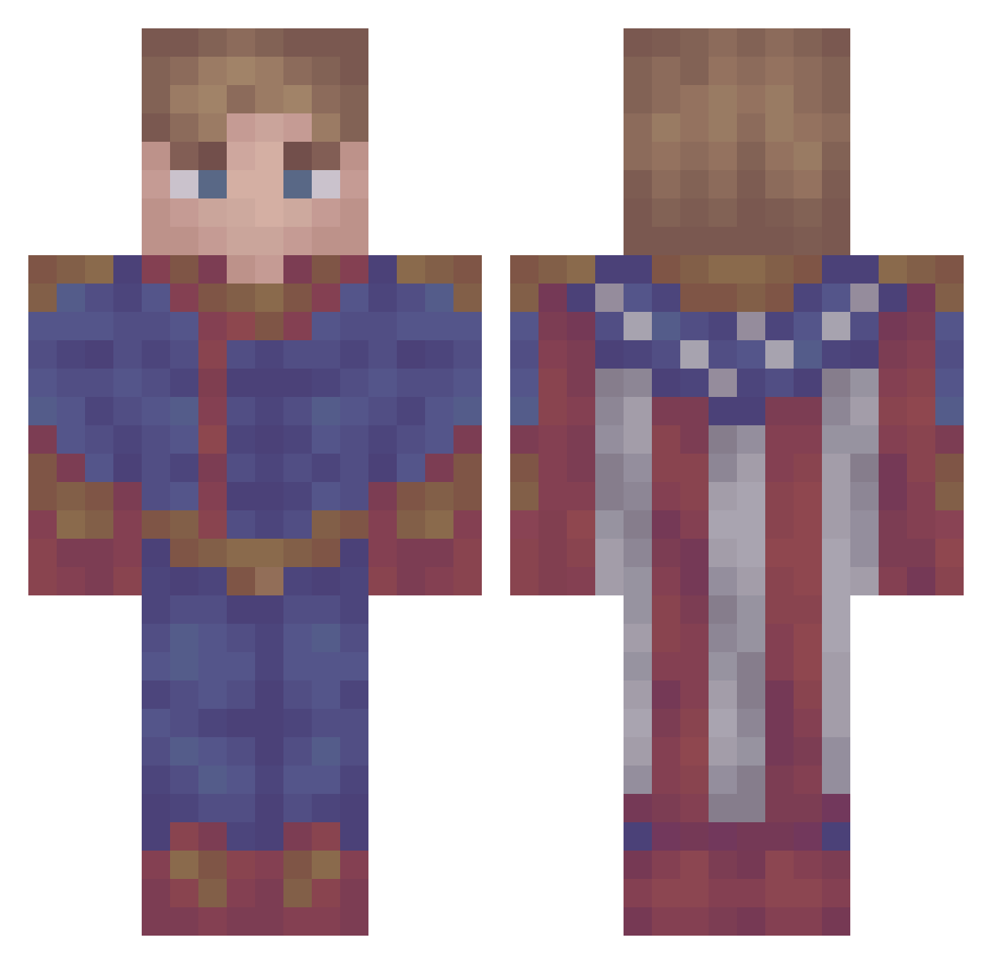 nuclear_eo Minecraft skin, front and back view