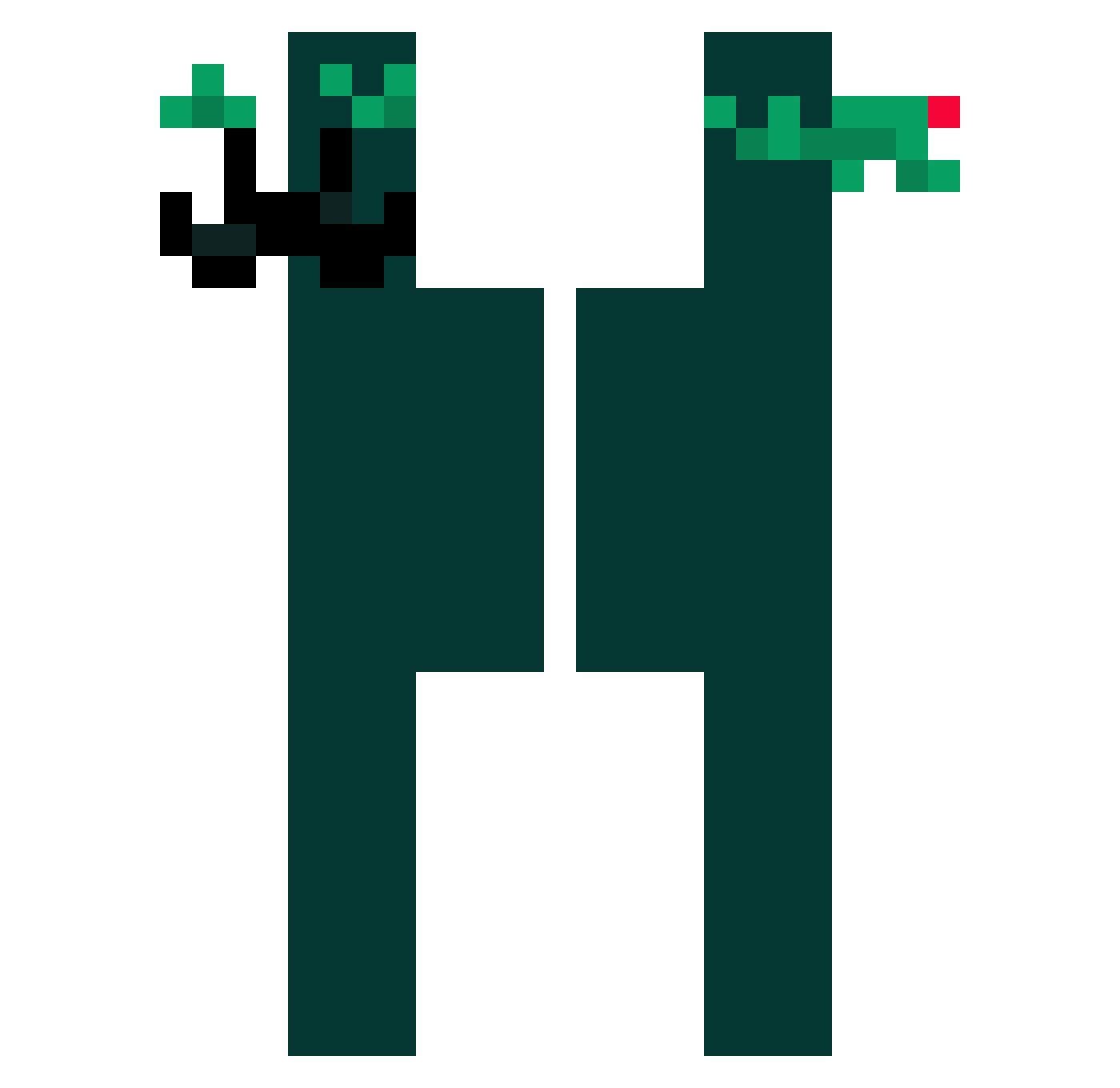 boomy_10 Minecraft skin, front and back view