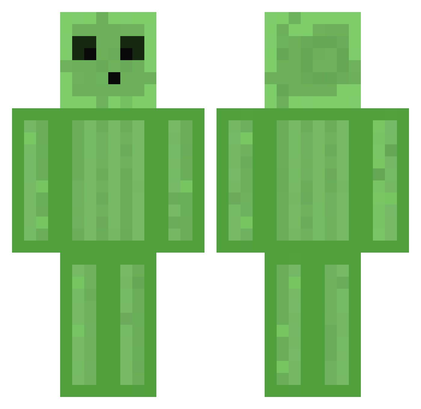 Tryxx23 Minecraft skin, front and back view