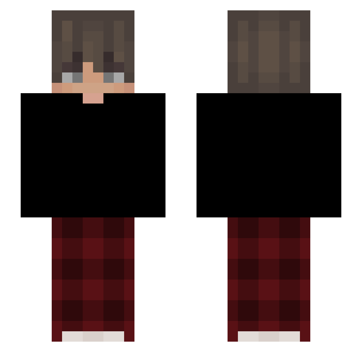 RK_Keelhauler Minecraft skin, front and back view