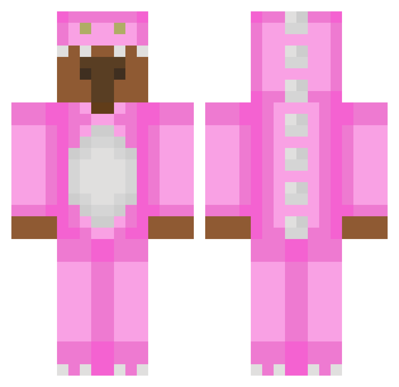 ceilingfannn Minecraft skin, front and back view