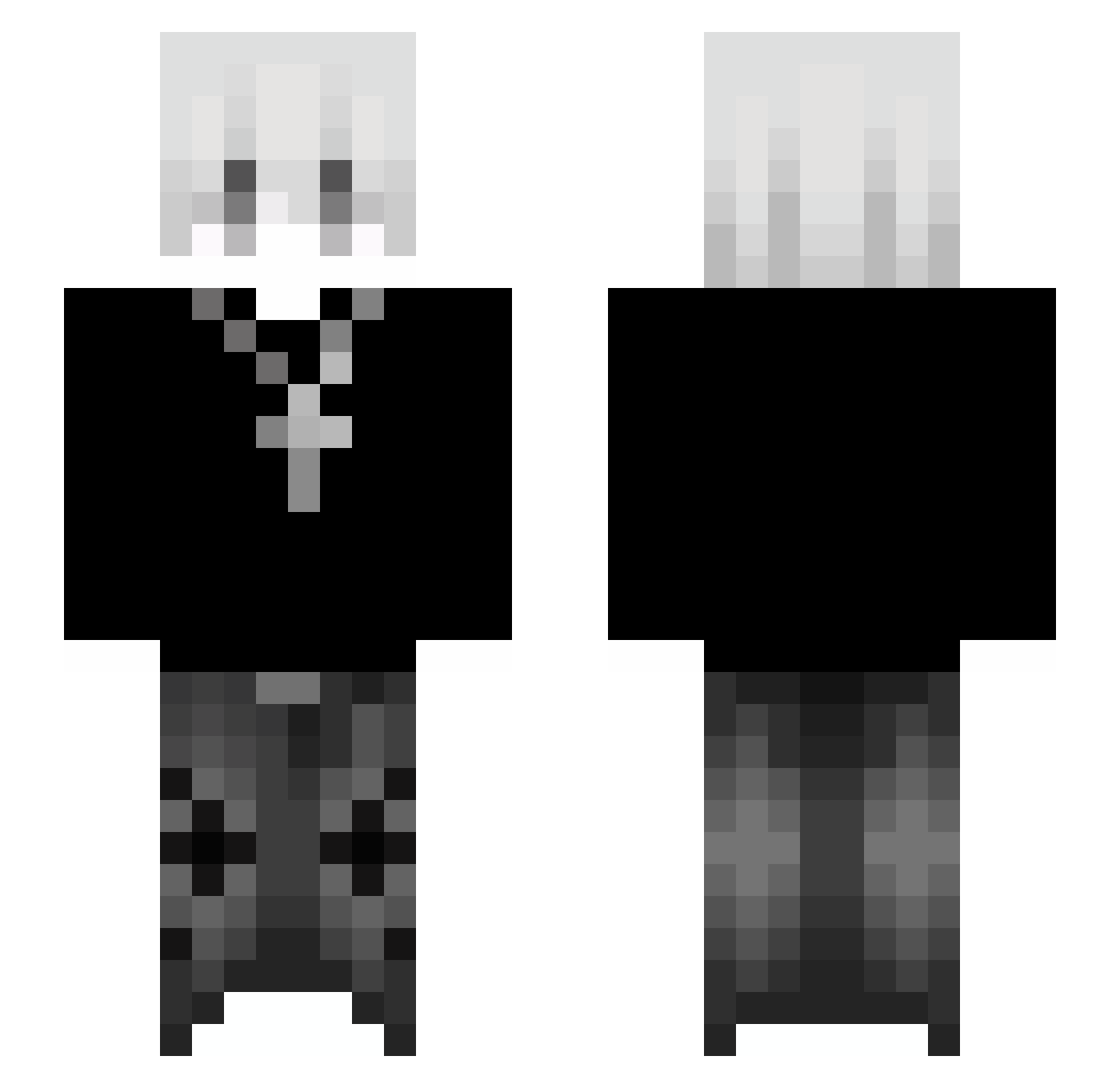Arten_at Minecraft skin, front and back view