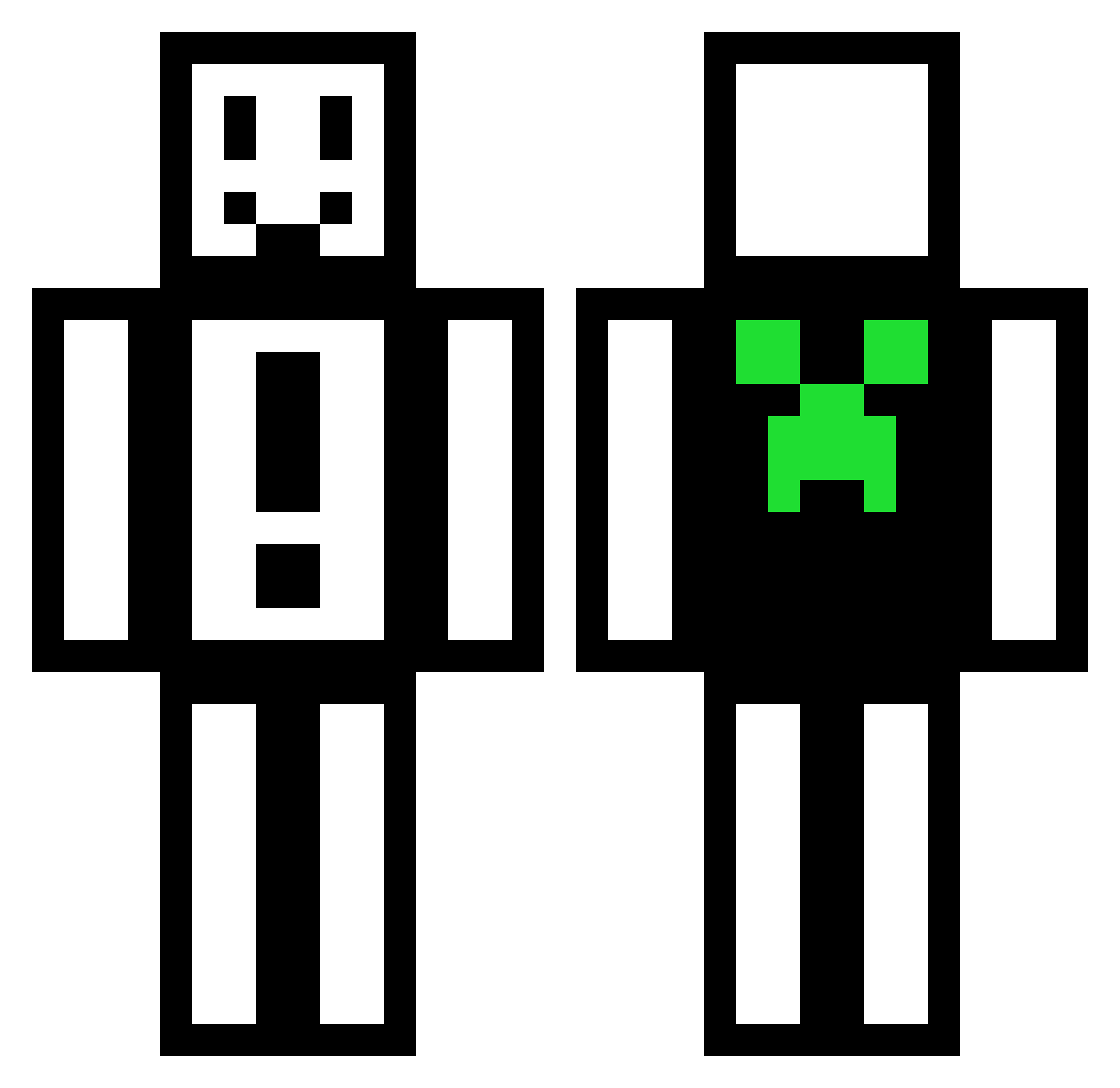 yuto_cinnamoroll Minecraft skin, front and back view