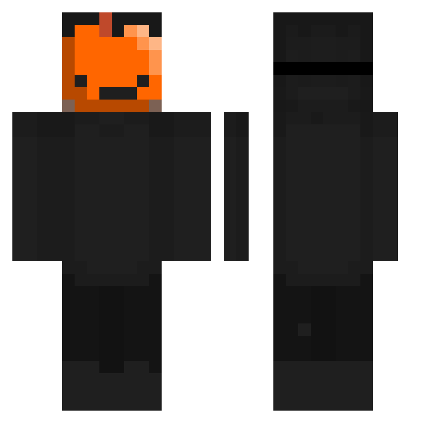 gabszin_gr Minecraft skin, front and back view