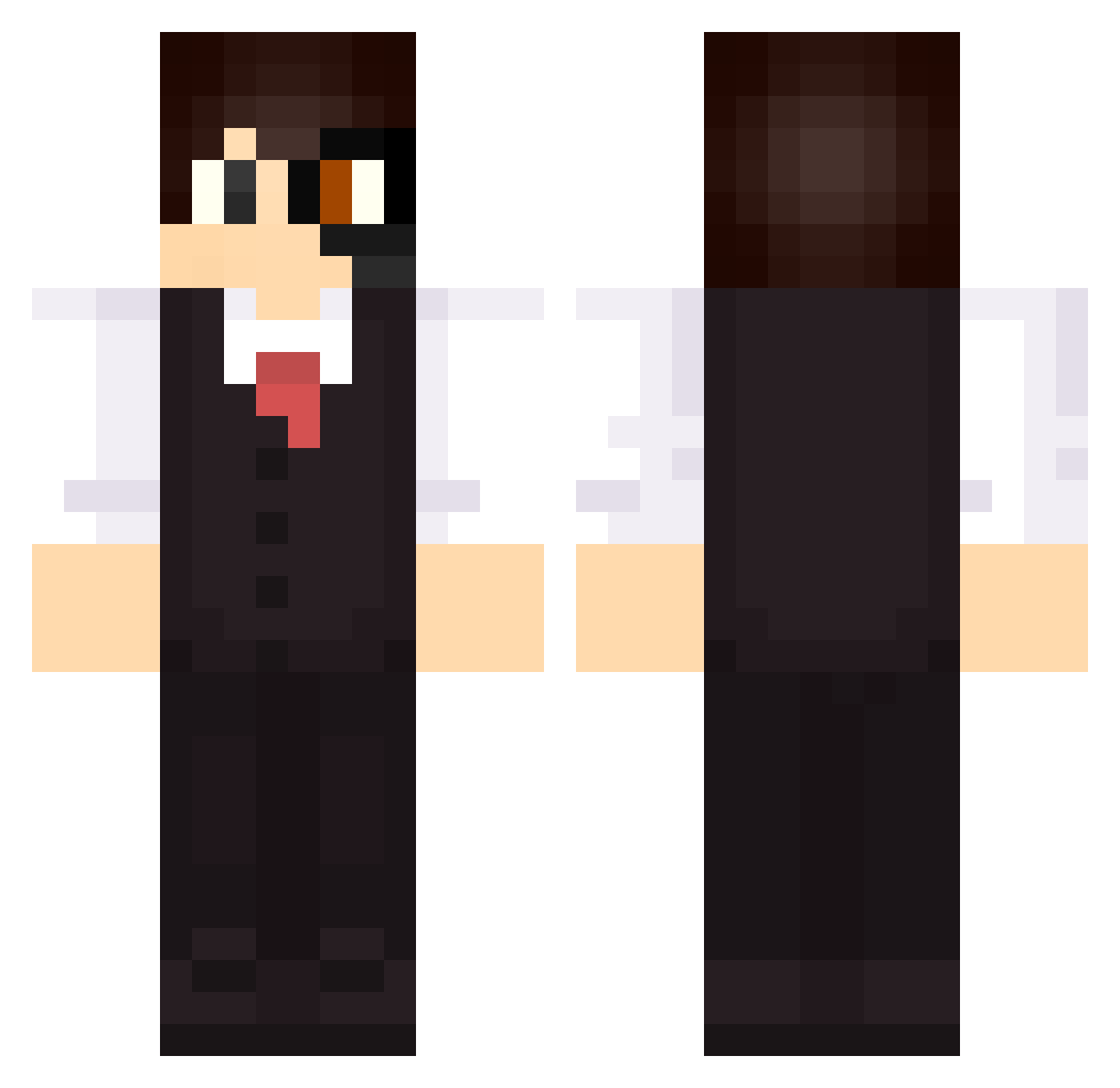 lukasino_360 Minecraft skin, front and back view