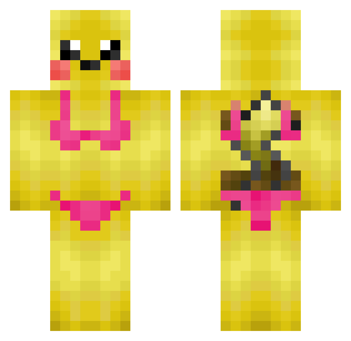 seojun0126 Minecraft skin, front and back view