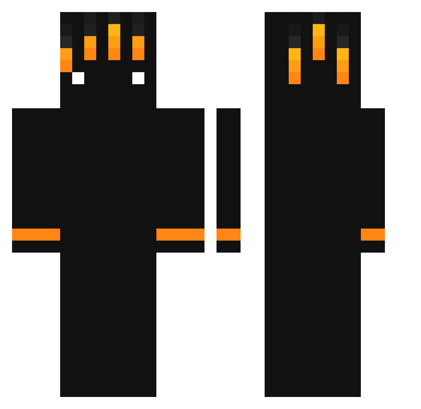 ST3AL3RR_ Minecraft skin, front and back view