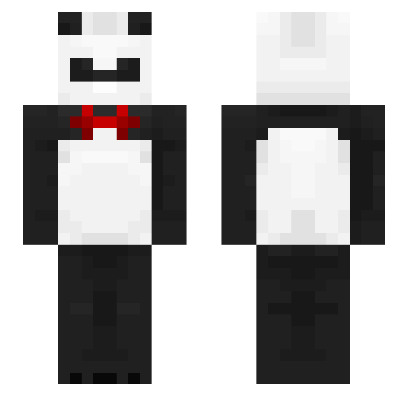 CTEI_ Minecraft skin, front and back view