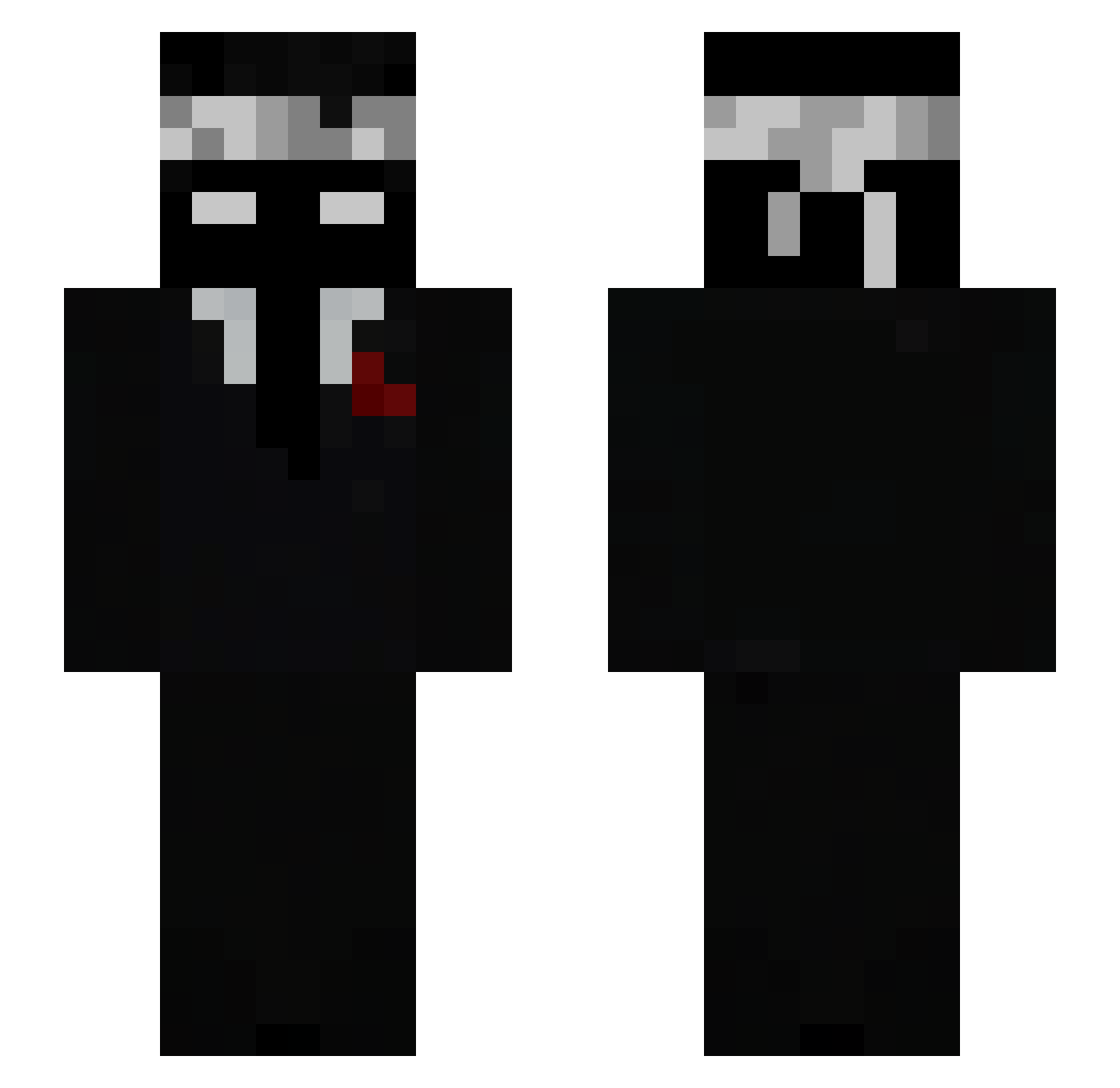 Diesel0699 Minecraft skin, front and back view