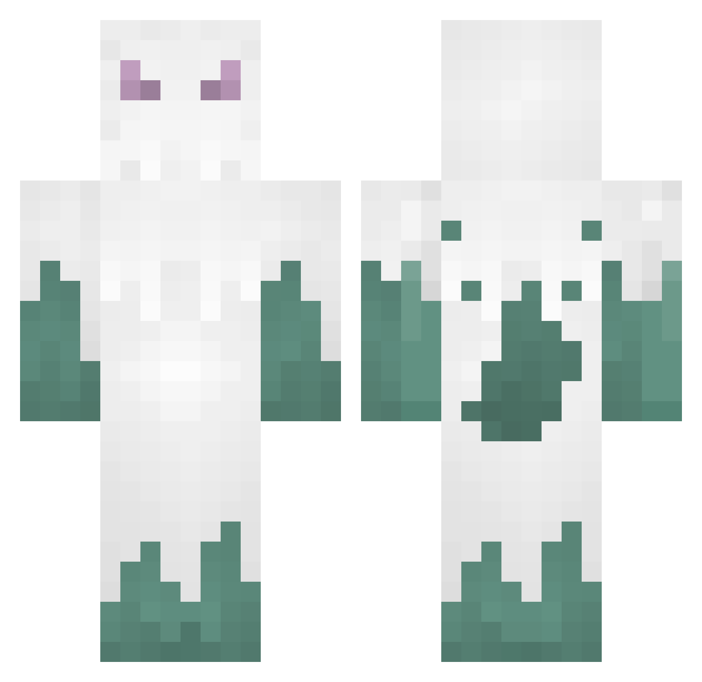 Ranox05 Minecraft skin, front and back view