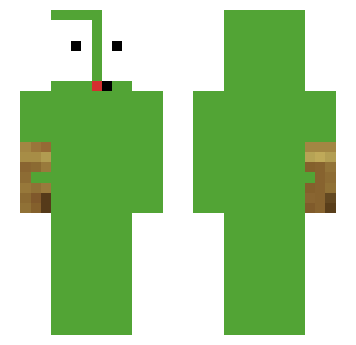 Kophaithanhtung Minecraft skin, front and back view