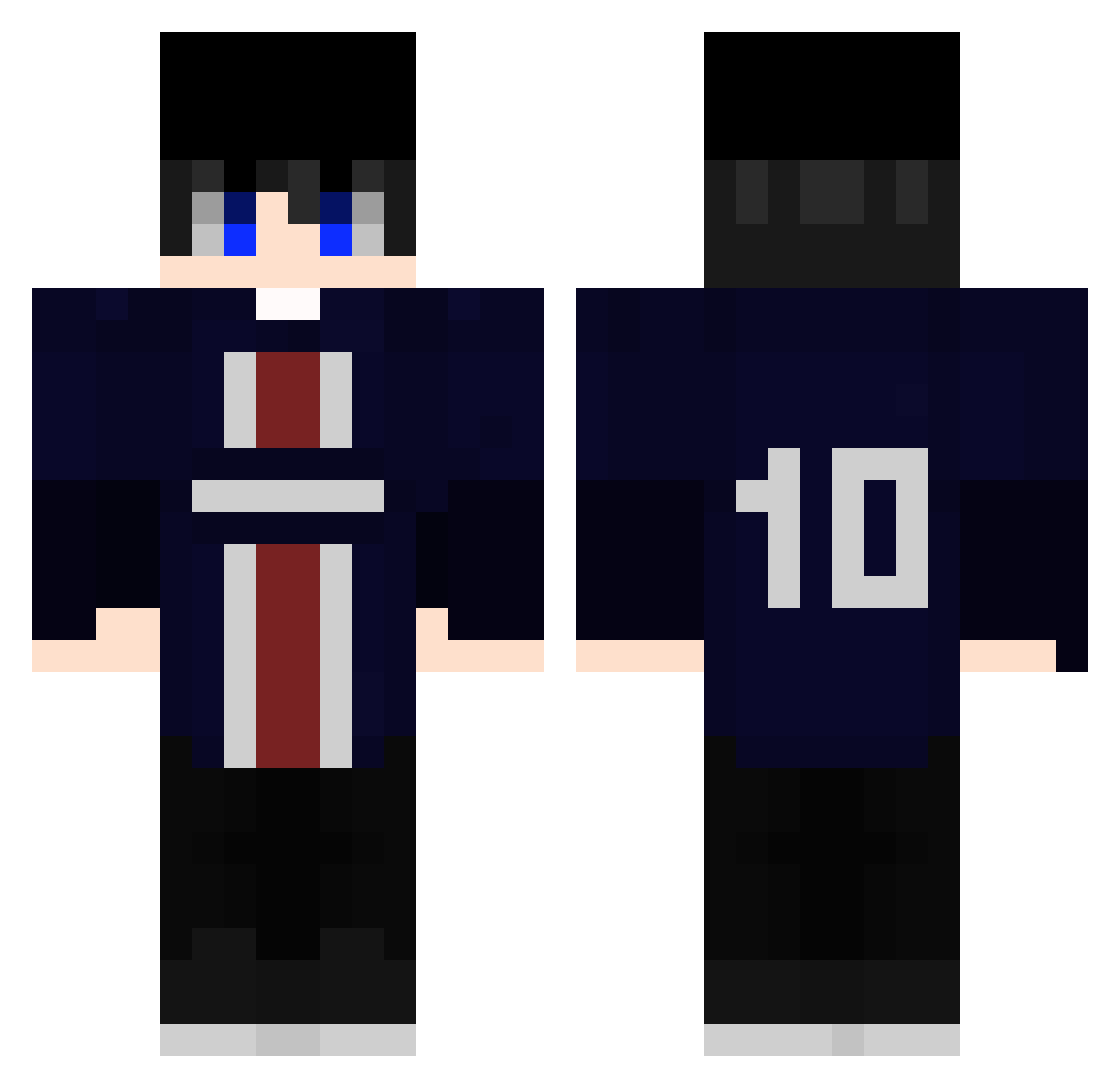 emi19072011 Minecraft skin, front and back view