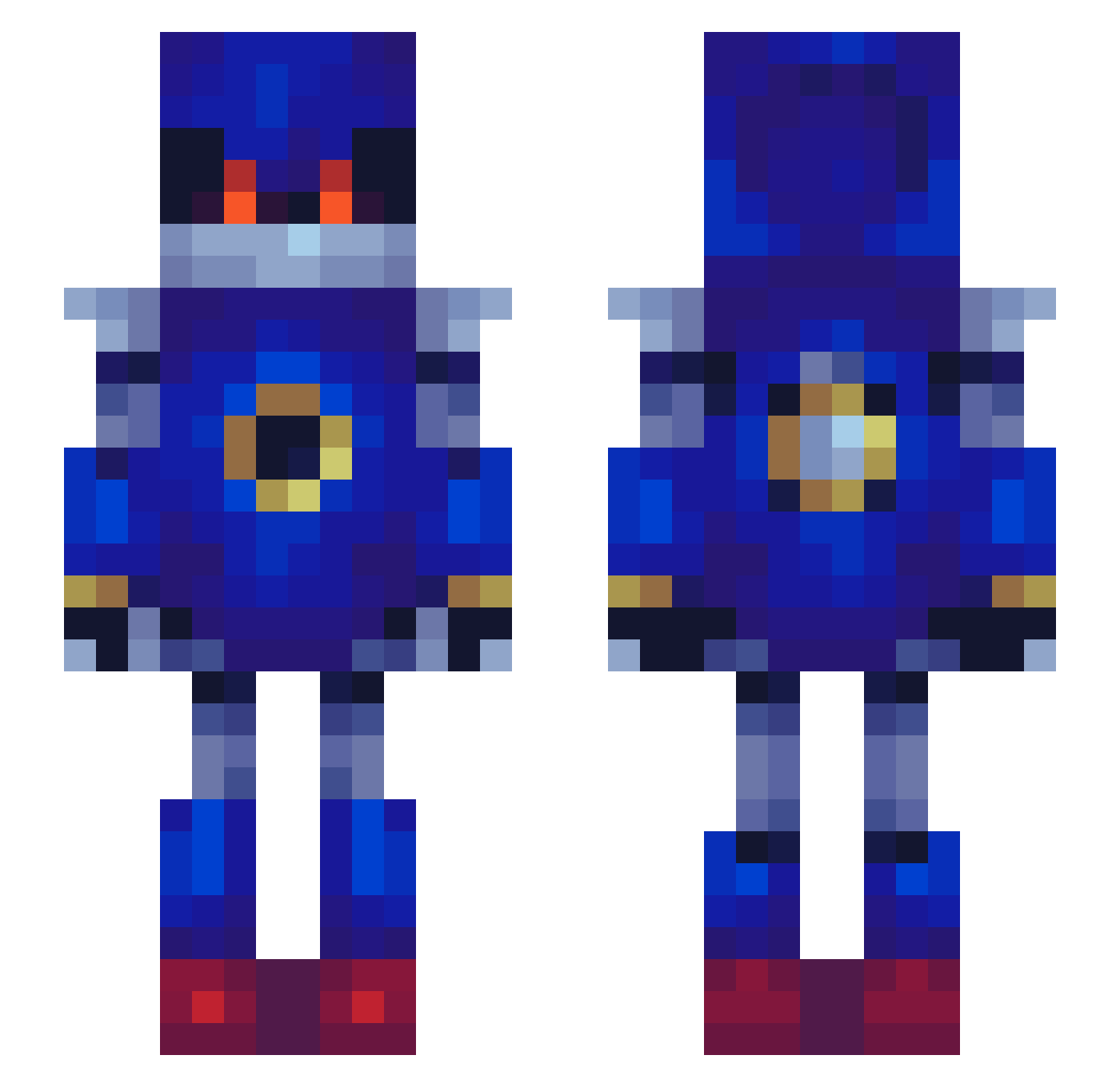 _Somaaa_ Minecraft skin, front and back view