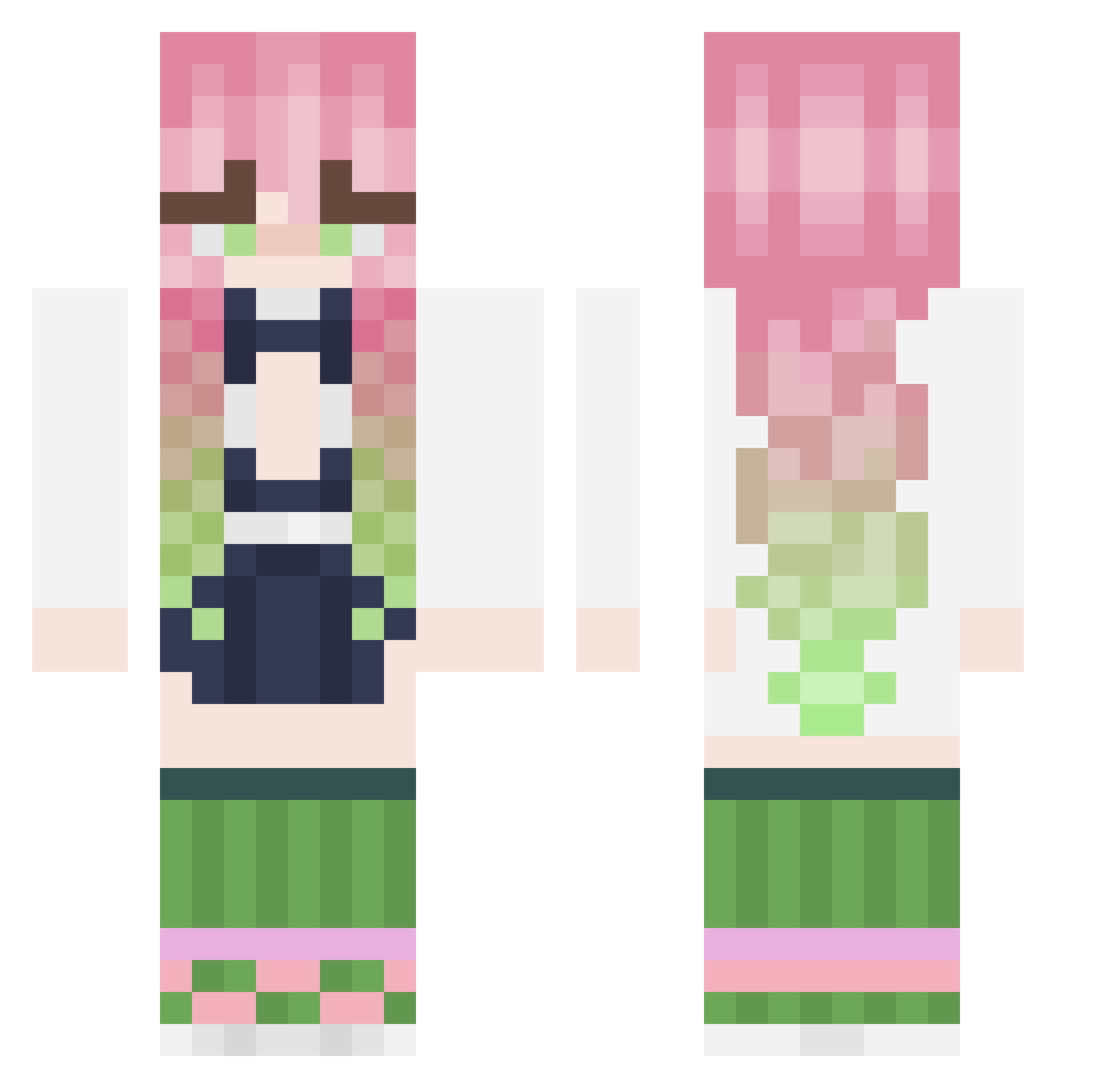 Slol_ Minecraft skin, front and back view
