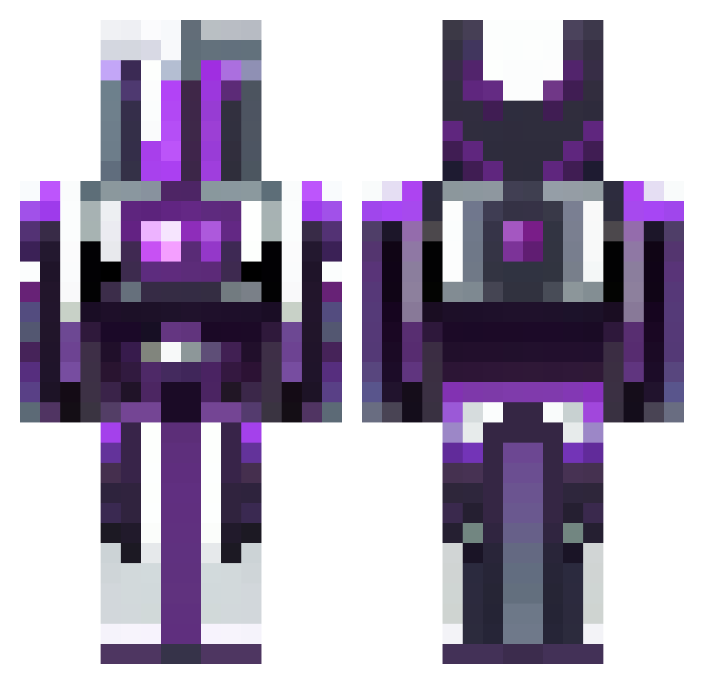 Tristan175 Minecraft skin, front and back view