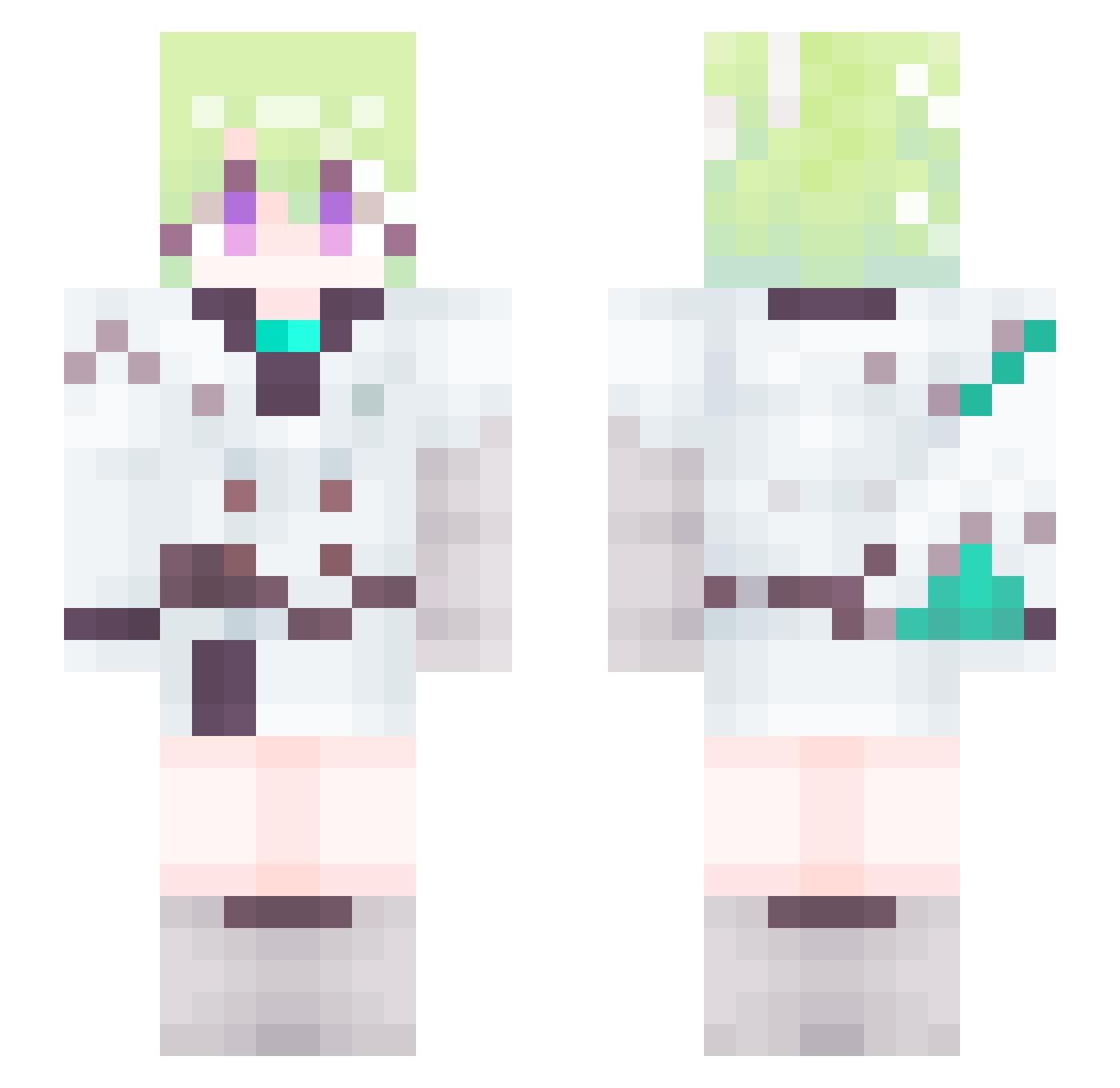 koalfor432 Minecraft skin, front and back view