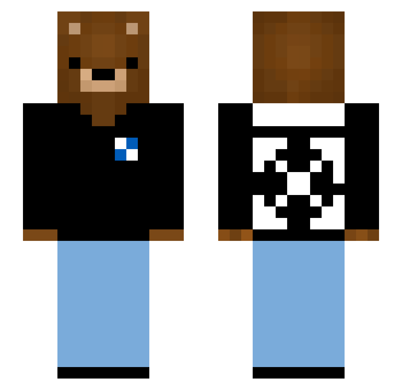 ImMuchSoPotato - bear mask Minecraft skin