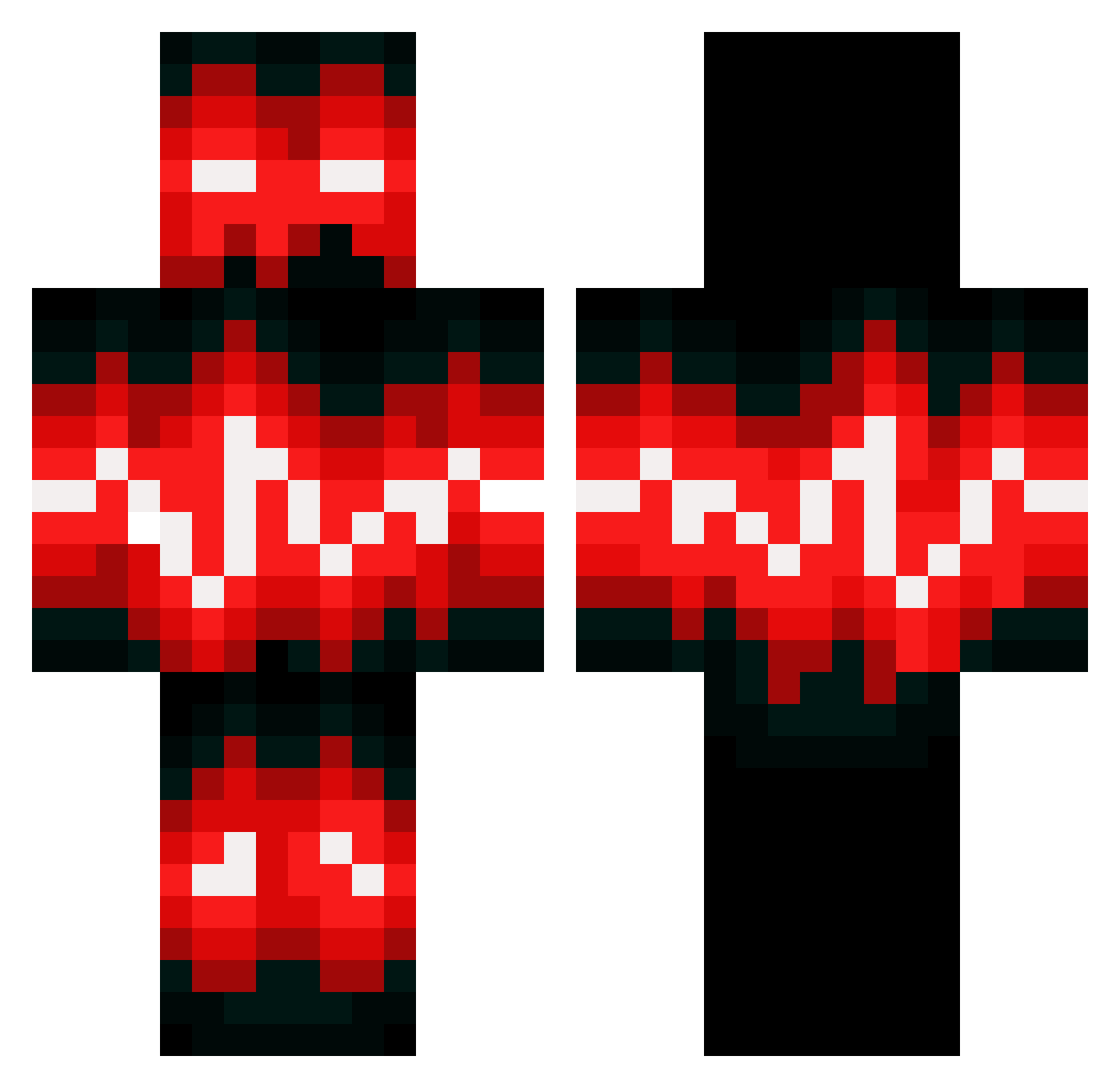 EPICplayer04 Minecraft skin, front and back view