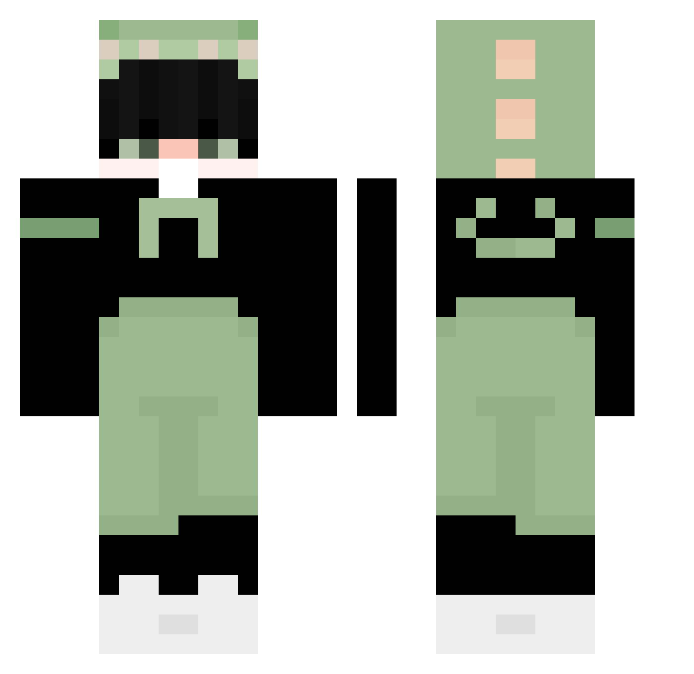 iJavaProyect__ Minecraft skin, front and back view