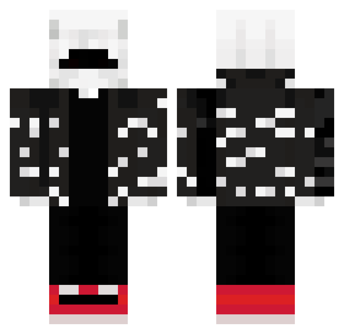 yvngrozu Minecraft skin, front and back view