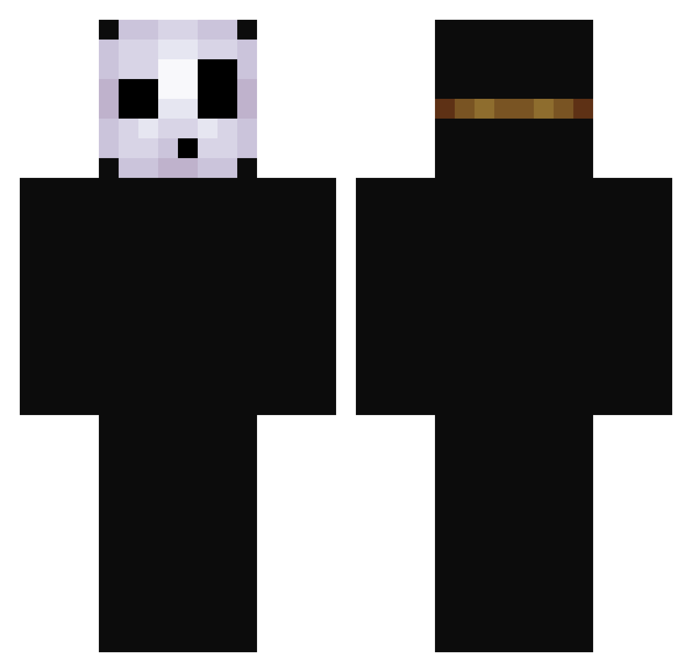 Don_tm Minecraft skin, front and back view