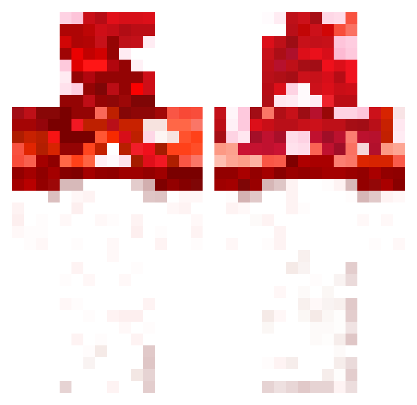 Eumycetes Minecraft skin, front and back view