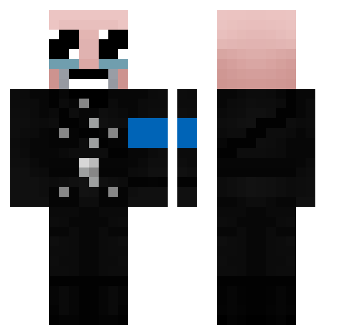 T4bul4t3c4t3816 Minecraft skin, front and back view