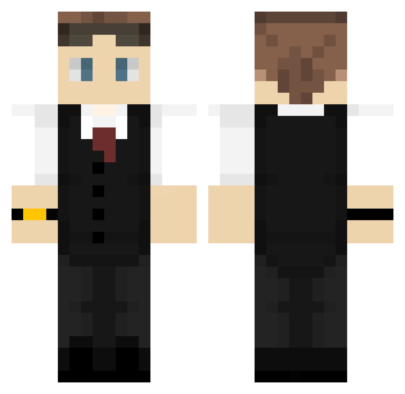 _LucasHouse_ Minecraft skin, front and back view