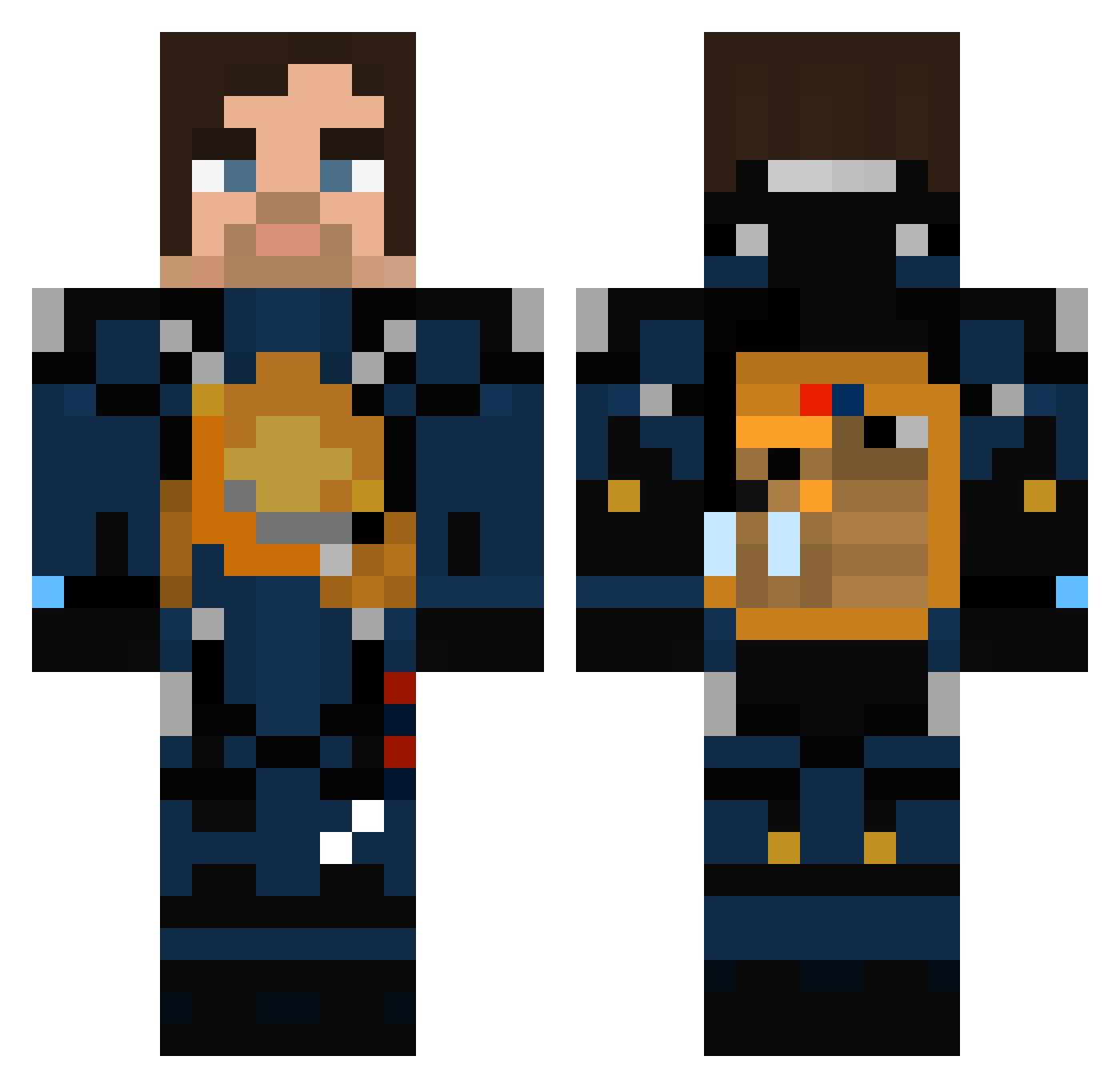 OceanJo - death stranding Minecraft skin